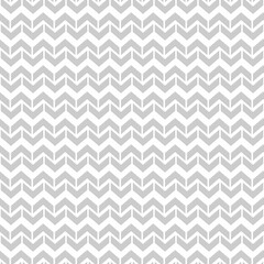 Seamless pattern with grey strokes, arrows on white background. Ethnic symmetric background