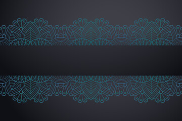 luxury ornamental mandala design background