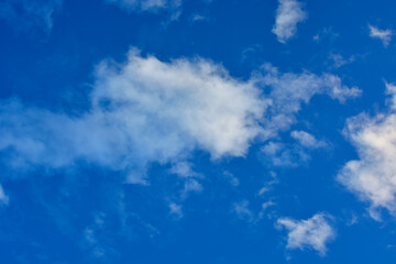 Fototapeta na wymiar Cloud and blue sky themed background
