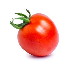 clipping path tomato isolated on white background