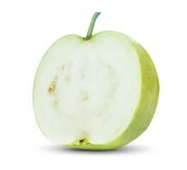 fresh Guava fruit isolated on white background