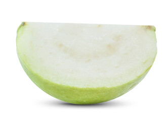 fresh Guava fruit isolated on white background