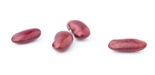 red bean isolated on white background