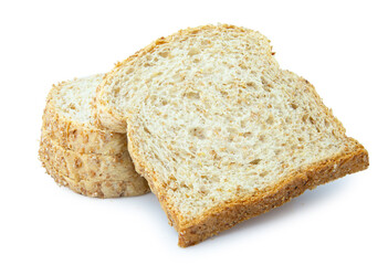 bread isolated on white background