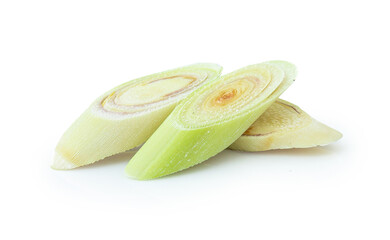 lemon grass isolated on white background