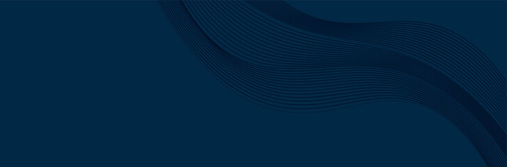 Abstract blue background with lines