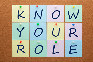 Know Your Role
