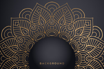 luxury ornamental mandala design background