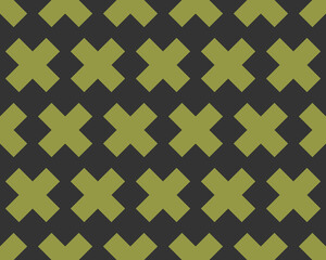 Geometric seamless pattern. Geometrical ornament. Vector illustration. Cutting stencil.