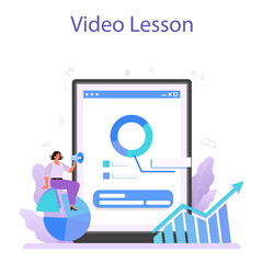 Competitor analysis online service or platform. Market research