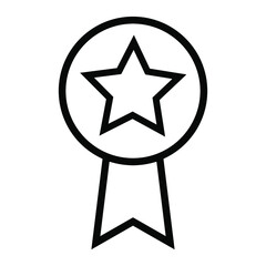 Obraz premium Award icon vector. trophy illustration sign. winner symbol. champion logo. 