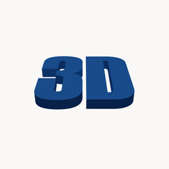 3d logo vector graphics