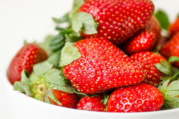 Close-up of fresh strawberries