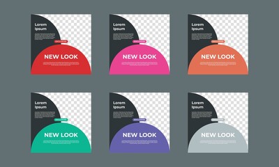 Modern Social Media Banner Template