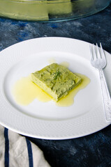 turkish meze - fava made with peas