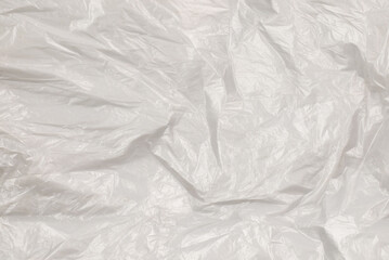 Plastic wihite background. Top view.