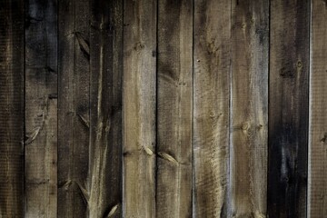 Holz Kulisse mit alten rustikalen braunen Holzbrettern