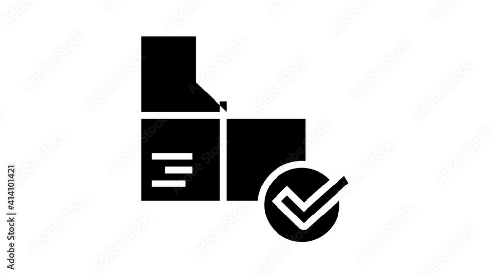 Poster export import logistic icon animation export and import airplane and truck, train and ship transport