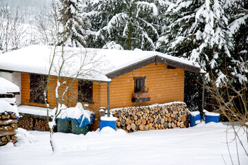 winter im erzgebirge