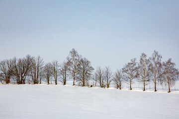 winter im erzgebirge