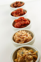 Various salted foods, Korean food
