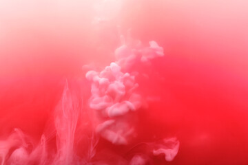 Abstract red background from fluid.