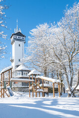 Fröbelturm bei Oberweißbach im Thüringer Wald