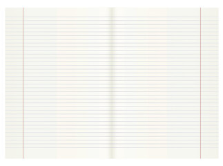 Naklejka premium Blank exam paper. vector illustration