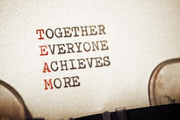 Together everyone achieves more