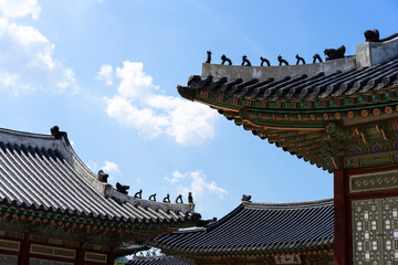 Gyeongbokgung Palace in Seoul, South Korea