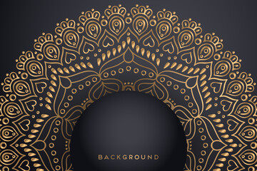 luxury ornamental mandala design background