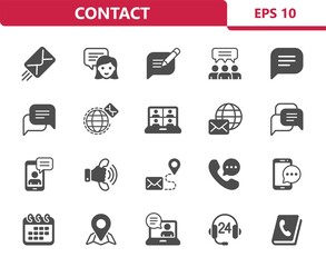 Contact Icons