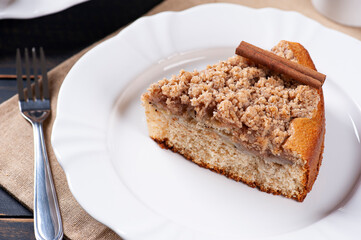 .Traditional Brazilian banana cake called 