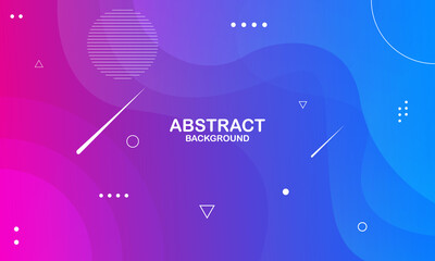 Abstract blue wave background. Dynamic shapes composition. Eps10 vector