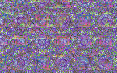 abstract geometric pattern	
