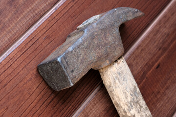 Old rusty tools of the last century