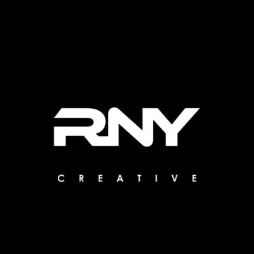 RNY Letter Initial Logo Design Template Vector Illustration