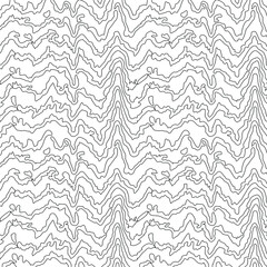 pattern with waves