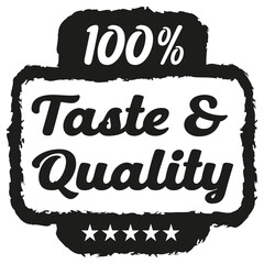 Taste & Quality - Badge