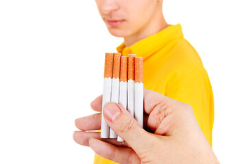 Man with a Cigarettes