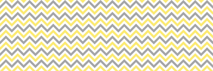 Chevron seamless pattern. Abstract vector geometric background in yellow and gray colors of the year. Trendy minimal ornament