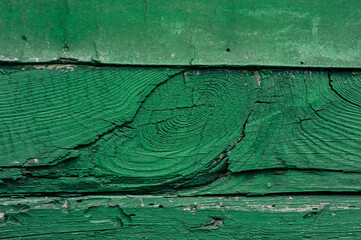 Turquoise wood texture background, top view wooden board