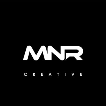 MNR Letter Initial Logo Design Template Vector Illustration