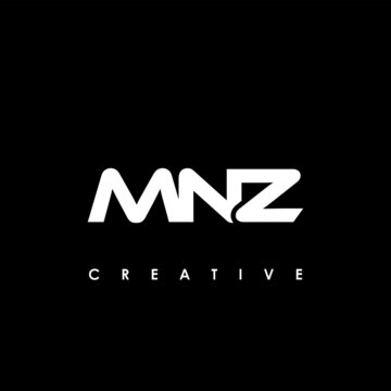 MNZ Letter Initial Logo Design Template Vector Illustration