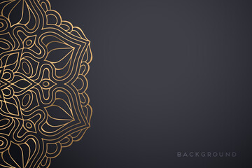 luxury ornamental mandala design background