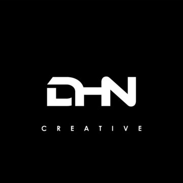 DHN Letter Initial Logo Design Template Vector Illustration