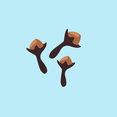 Indian style Clove illustration drawing