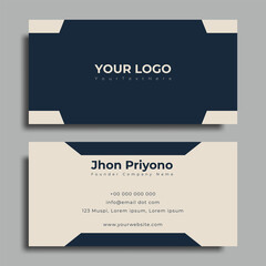 Business Card Design Simple Template