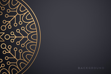 luxury ornamental mandala design background