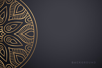 luxury ornamental mandala design background